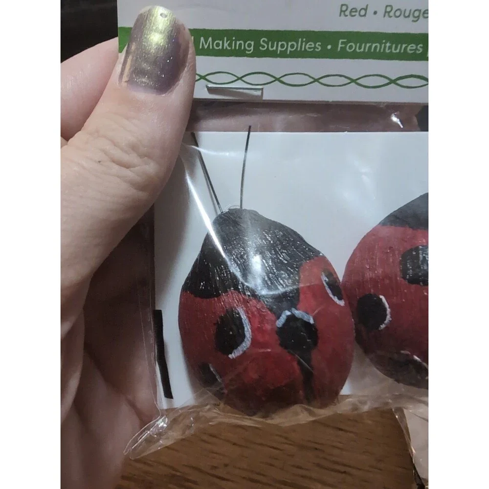 Ladybug For Floral Crafting - Picture 3 of 3